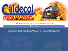 Tablet Screenshot of caldecol.com